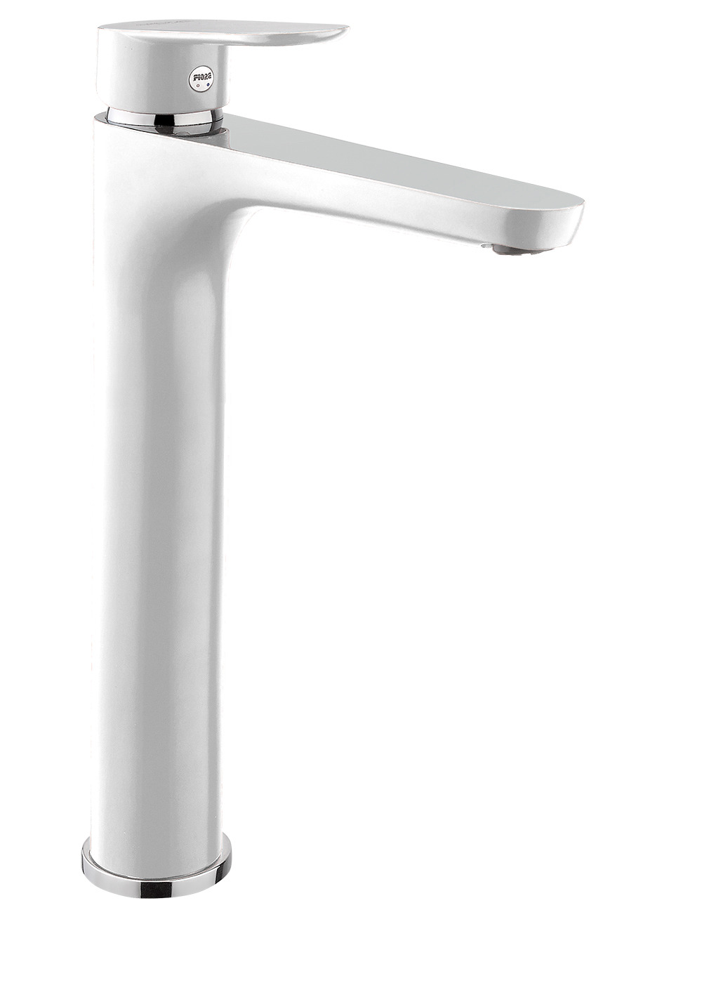 Смеситель для раковины Fiore KEVON CHIC 81WX8119, хром/белый