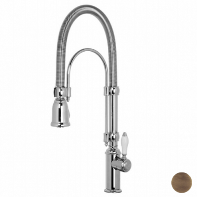 Carlo Frattini Kitchen Смеситель для кухни, цвет: бронза F7030BR