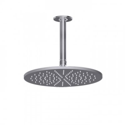 Gessi Inciso Потолочная душевая головка шарнирная на 1/2, Ø 300мм, цвет: finox 58252#149
