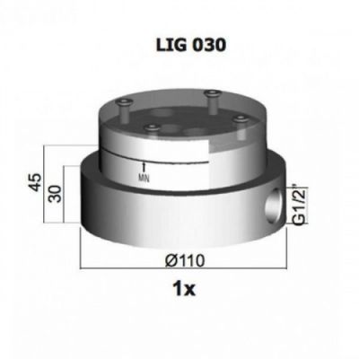 Скрытая часть напольного смесителя Paffoni LIG030