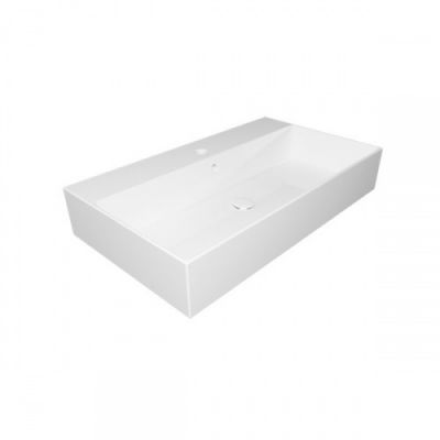 Раковина накладная 80x46 см GSG Ceramic Design Zenith ZELAVBW80000, белый глянцевый