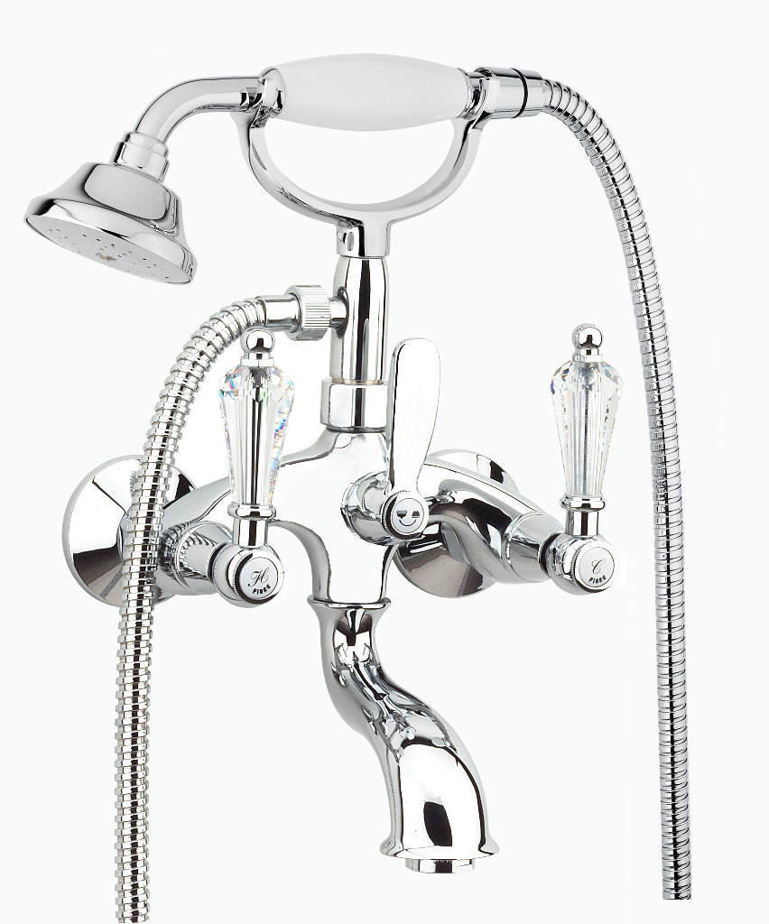 Смеситель для ванны Fiore GIOIELLI (SWAROVSKI®) 08CR0600, хром