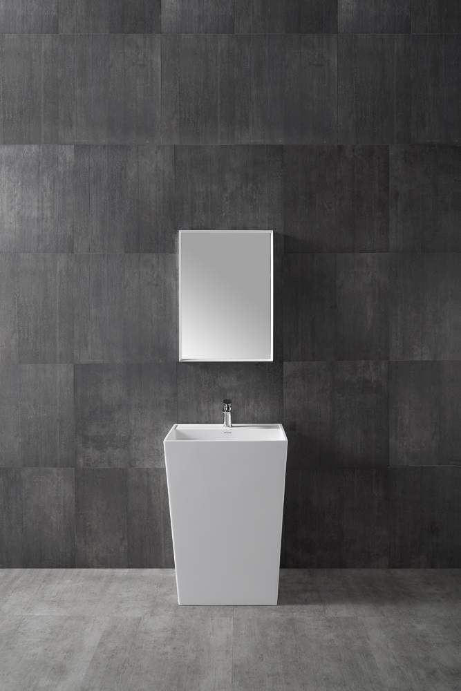 Раковина напольная 60x42 из искусственного камня NTBagno Padova NT406