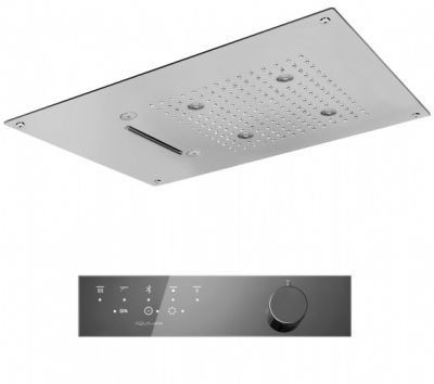 AquaElite верхний душ 4 режима 550x400 с подсветкой KT037A02Q
