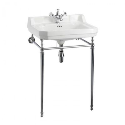 Консоль с раковиной 61x51 Edwardian Burlington T23A CHR