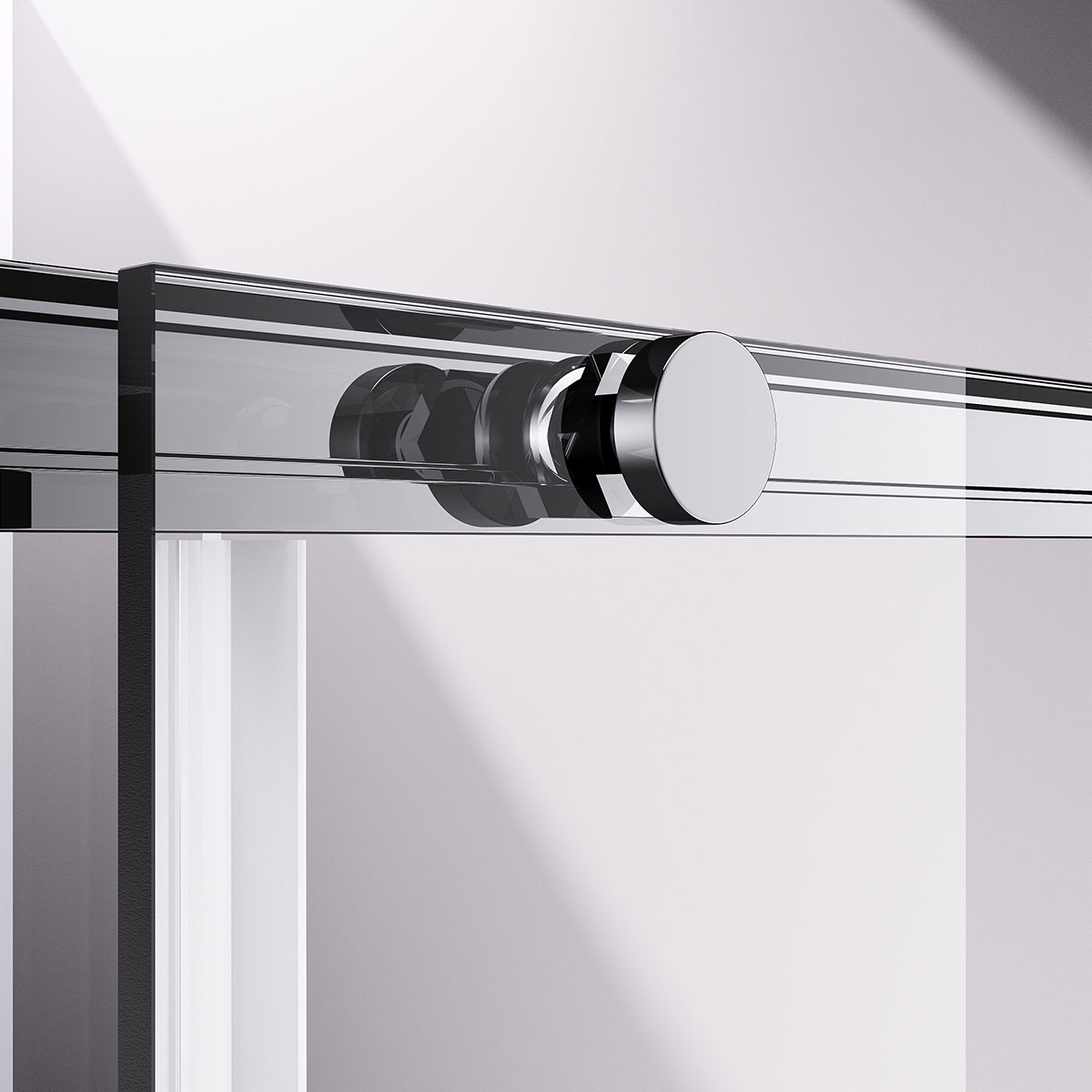 Душевая дверь Slim-N VDS-4SN120CL, 1200, хром, стекло прозрачное