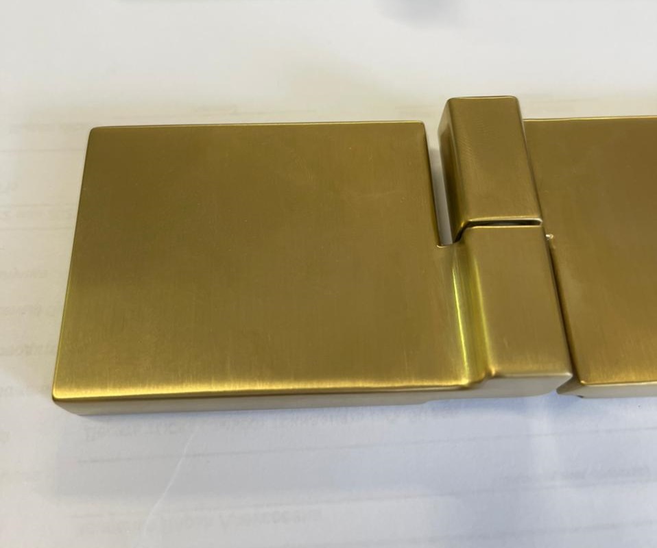 AVEXA GOLD Душевой уголок 90x90 New Trendy EXK-1744 матовое золото
