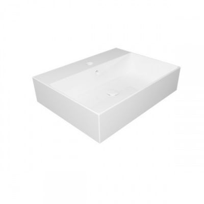 Раковина накладная 60x40 см GSG Ceramic Design Zenith ZELAVBW60000, белый глянцевый