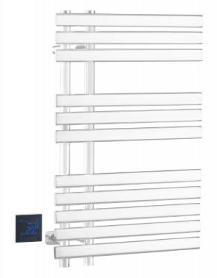 Полотенцесушитель электрический сухой VENTURO MATT WHITE 723-MW