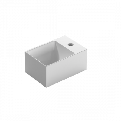 B6R30BI GLOBO T-Edge Раковина-чаша на столешницу 30х20, H14 см, цвет Bianco