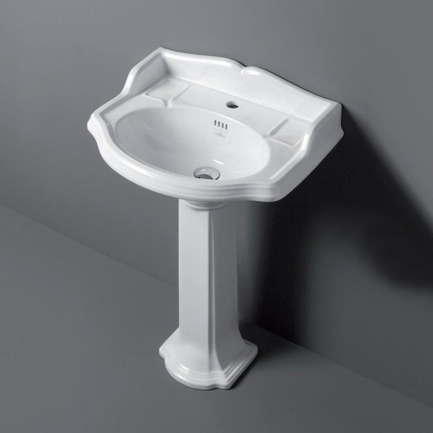 Раковина классическая 59x64 Simas Arcade Ar814bi*1