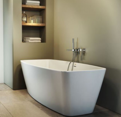 Jacuzzi Esprit Ванна акриловая отдельностоящая 170x80x57 см белая