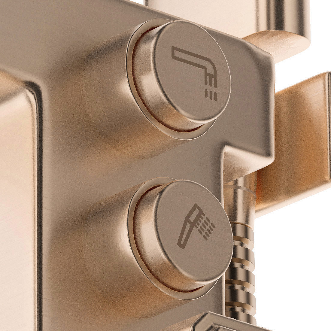 Maxonor ABSOLUTE PL30109-26 Смеситель для ванны напольный, шампань