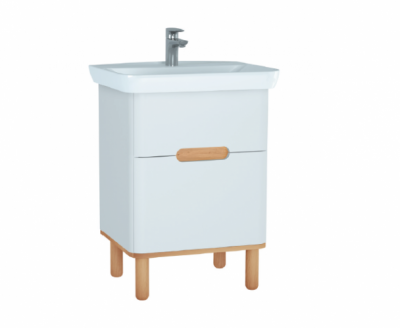Vitra Sento Тумба с раковиной 65 см. цвет белый матовый