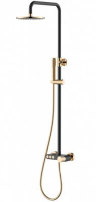 Стойка для душа STICK BLACK TOUCH Gold 128-BG.2