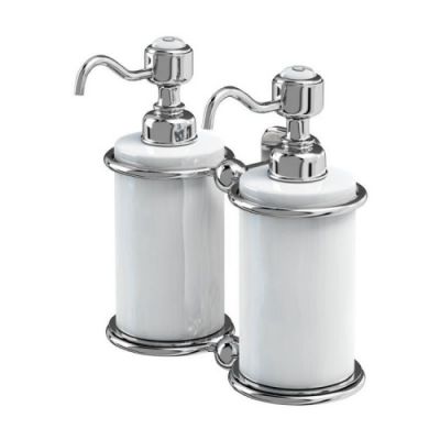 Дозатор для мыла двойной Burlington A20 CHR