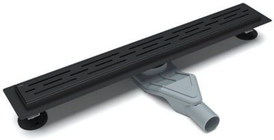 C-RAIN-80MB Желоб линейный ESBANO 800 мм, чёрный матовый