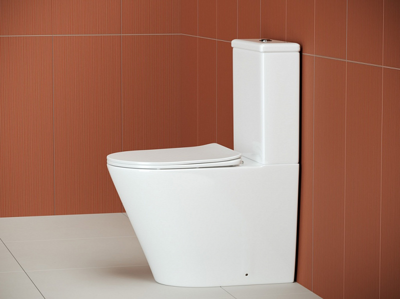 Унитаз моноблок безободковый Ceramica Nova Highlight CN1802