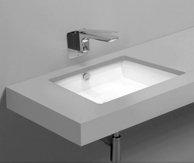 Раковина 48x37 встраиваемая снизу Simas Agile S59