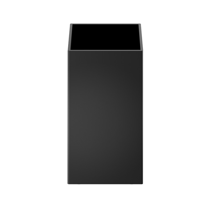 Decor Walther Cube DW 352 Баночка универсальная 4x4x8см, настольный, цвет: черный матовый 837160
