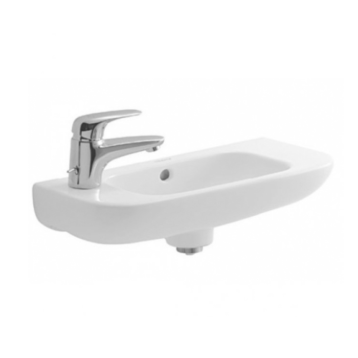 DURAVIT (D-Code) Умывальник для рук 500х220мм, без отверстия под смеситель