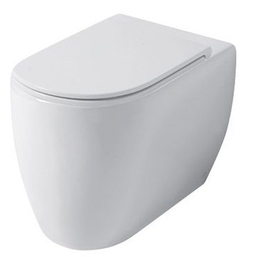 Disegno Ceramica крышка-сиденье с микролифтом SKIP SK20800052 чёрная матовая