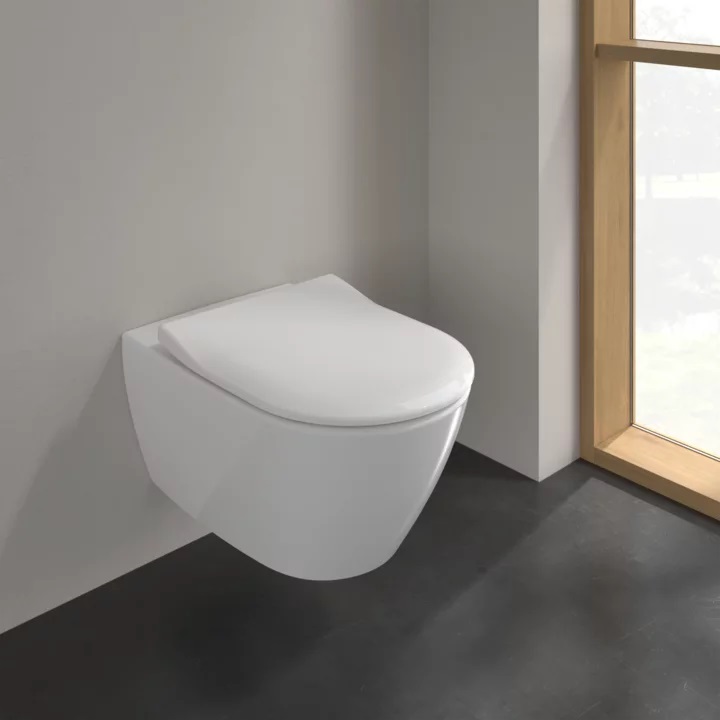 5614R0R1 Villeroy&Boch, Subway 2.0 подвесной, 560*370 CeramicPlus цвет-альпийский белый