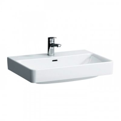 Laufen Pro S Раковина 65х46.5х9.5 см, 1 отв., подвесная/на столешницу, цвет: белый 8.1096.4.000.104.1