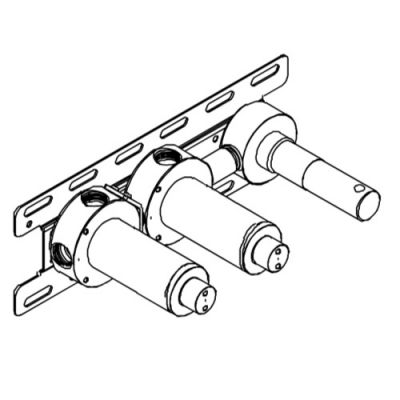 PTR45 CeaDesign скрытая часть встраиваемого смесителя для ванны