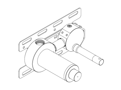 PTR42 CeaDesign скрытая часть для встраиваемого смесителя для раковины