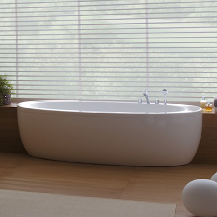 Laufen Alessi One Ванна акриловая 203x102 отдельностоящая цвет белый