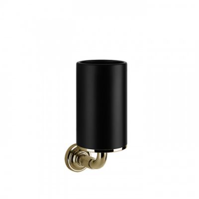 Gessi Venti20 Стакан подвесной, цвет: черный, фурнитура Brass PVD 65408#710