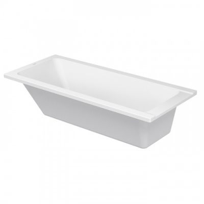 Duravit D-Code  Ванна акриловая 170х75x40см., встраиваемая, с 1 наклоном для спины, выпуск в зоне ног, цвет: белый