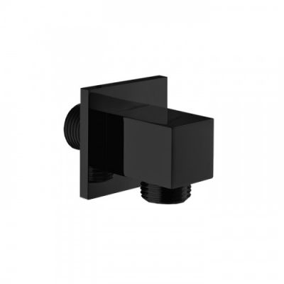 Cisal Xion Вывод из стены для душевого шланга, цвет: черный матовый DS01734040