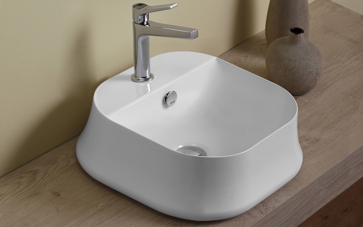 Раковина на столешницу 42x42 Simas Sharp SH07