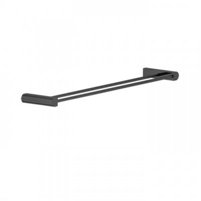Gessi Rilievo Полотенцедержатель двойной, 60 см, подвесной, цвет: nero XL 59405#299