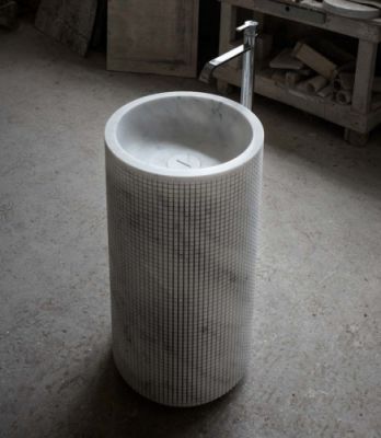 Antonio Lupi Pixel Раковина 45x85x45 см, Marmo Carrara