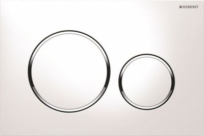 Клавиша двойного смыва Sigma 20 Geberit 115.882.JT.1 белый матовый