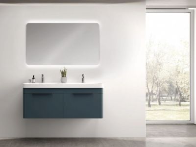 Комплект мебели IBX Reding, 1200 мм, цвет цвет белый глянцевый лак