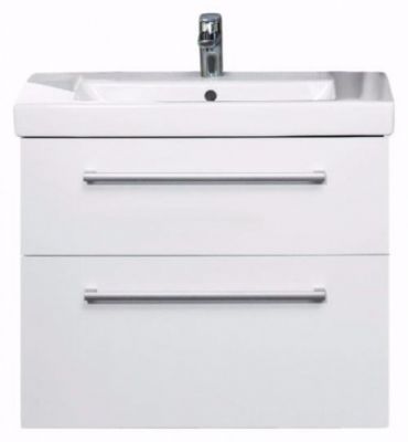 Тумба с раковиной Villeroy&Boch 2DAY2/SUBWAY 2.0 A98000E4+71758001, белый глянец