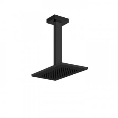 Gessi Rettangolo Верхний душ для потолочного крепления 216x140мм, высота 270мм, цвет: Black XL 20151#299