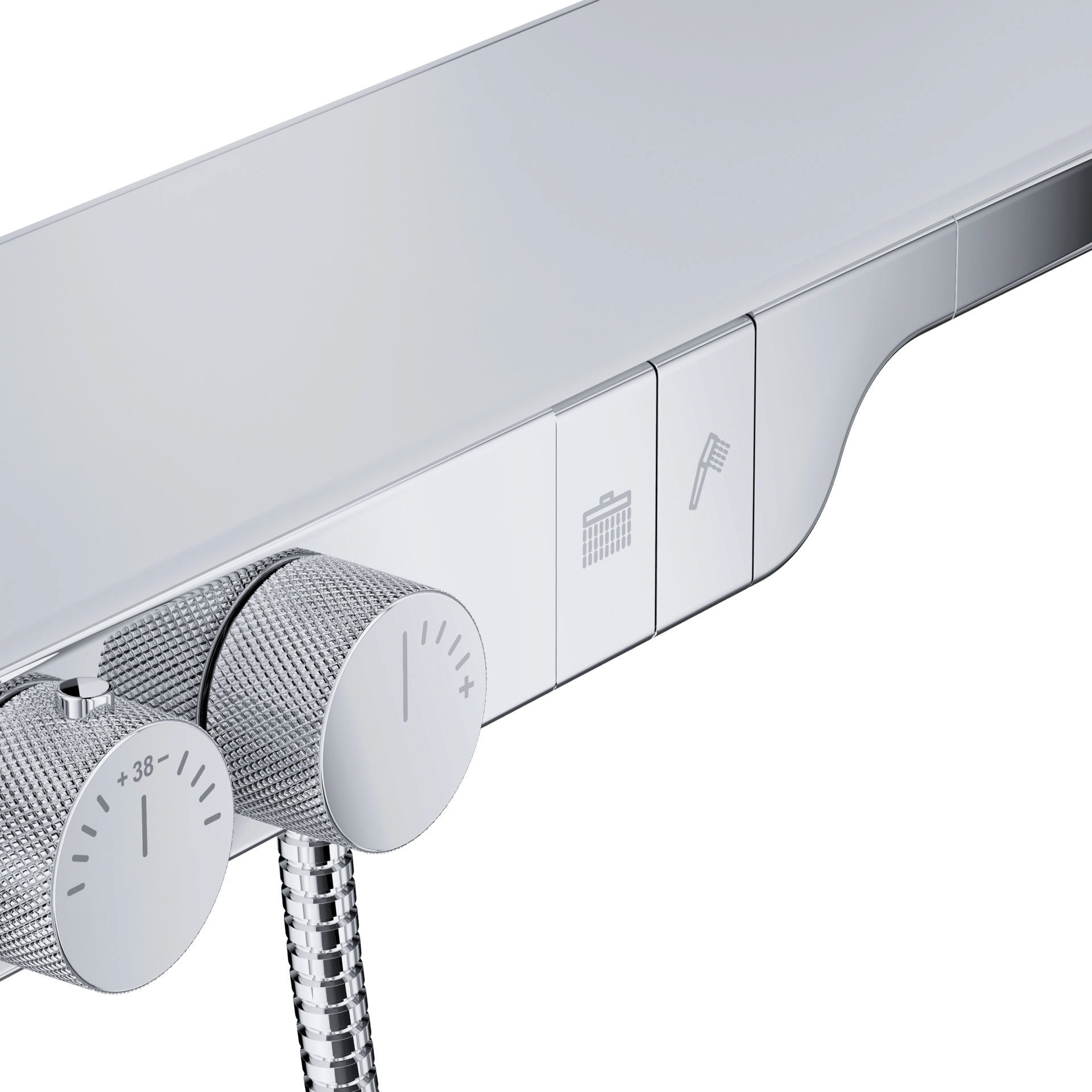 Maxonor AXIOM PL28109 Блок управления для душевых систем, хром