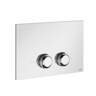 Gessi Venti20 Клавиша смыва для унитаза двойная, для инсталляций Geberit Sigma8 и Sigma12, цвет: хром 54651#031