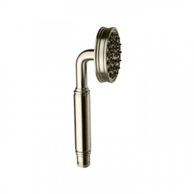 Bossini Liberty Ручной душ d8.1см., настенный, цвет: никель матовый B00750.094