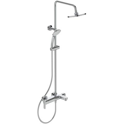 BC525AA Ideal Standard IdealRain Cerafine O Душевая система с настенным смесителем, верхним душем Ø20см.,цвет: хром