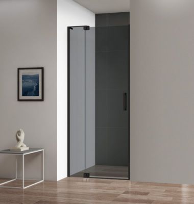 Душевая дверь в нишу 90 см, CEZARES SLIDER-B-1-90/100-GRIGIO-NERO