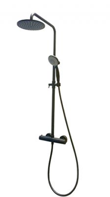 Душевая система термостатическая Fiore KEVON BLACK MATT 44NN0932, черный