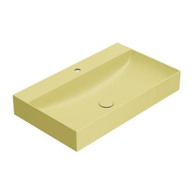 B6R81.SE GLOBO T-EDGE Раковина для установки на столешницу cm 80x47 см, цвет SE (Senape)