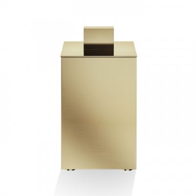 Decor Walther DW 3620 Бокс универсальный 6x6x11см, с крышкой, настольный, цвет: золото матовое 850982