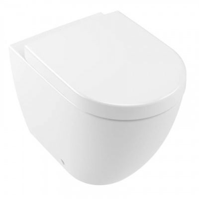 Villeroy&Boch Subway 2.0 Унитаз приставной 560 мм CeramicPlus, цвет-альпийский белый 5602R0R1